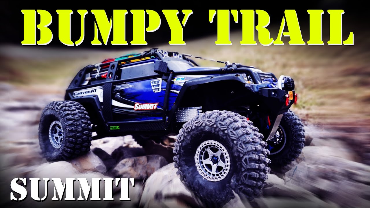 Long Bumpy Rocky Trail - Traxxas Summit LT Upgrade 1/10
