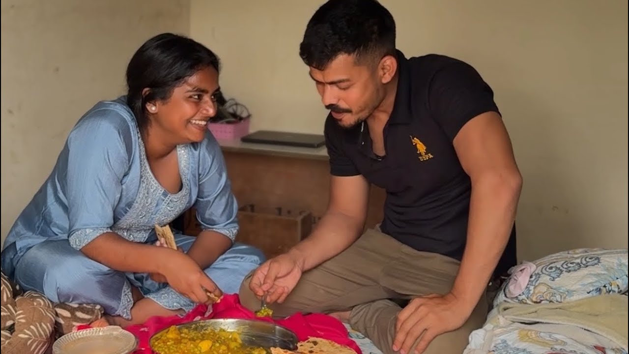 Desi style khana 🥘 😍 | Heena Prajapati | #trending #heenaprajapati #viral #vlog #youtube 