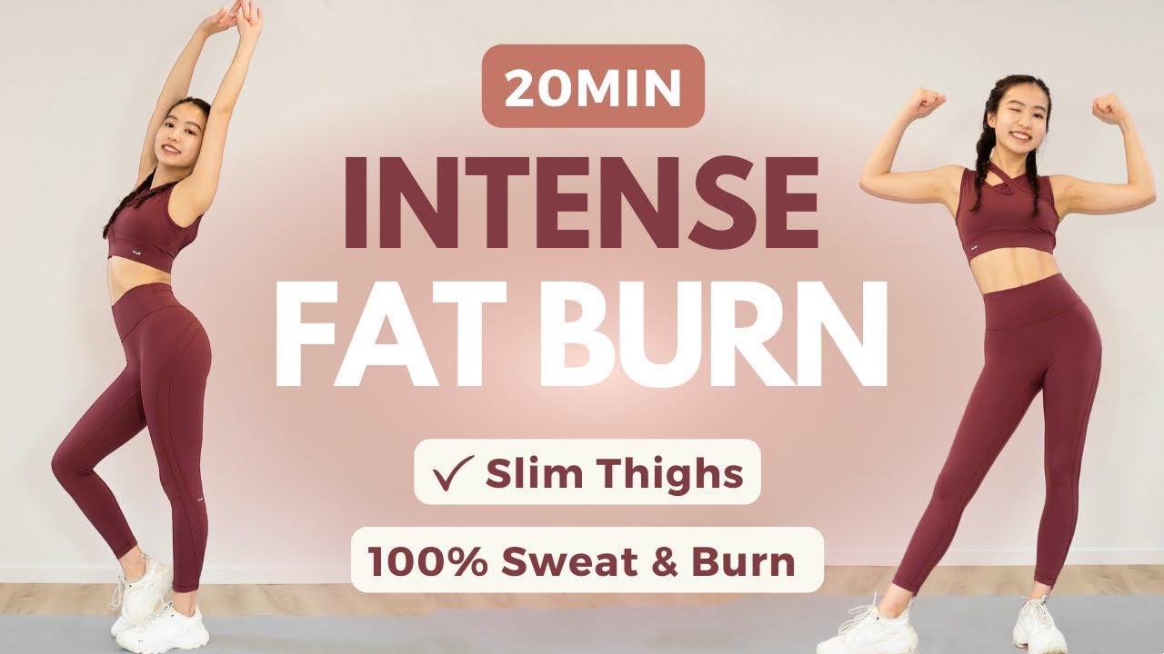 20min Intense Fat Burning Cardio |🔥Better than gym | 100% Sweat & Result | No equipment