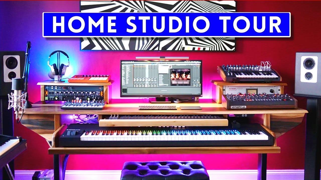 STUDIO TOUR 2020 - All my gear! Sanjay C