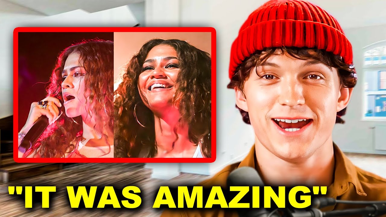 Tom Holland Reacts To Zendaya's Performance At Coachella!