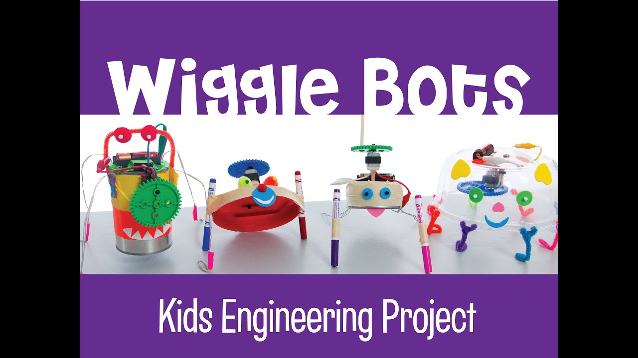 Wiggle Bots | Scribbling, Doodling, Drawing Robot | Kids' Engineering Activity