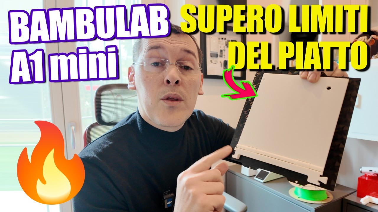 Stampa 3D di grandi dimensioni con Bambulab A1 mini