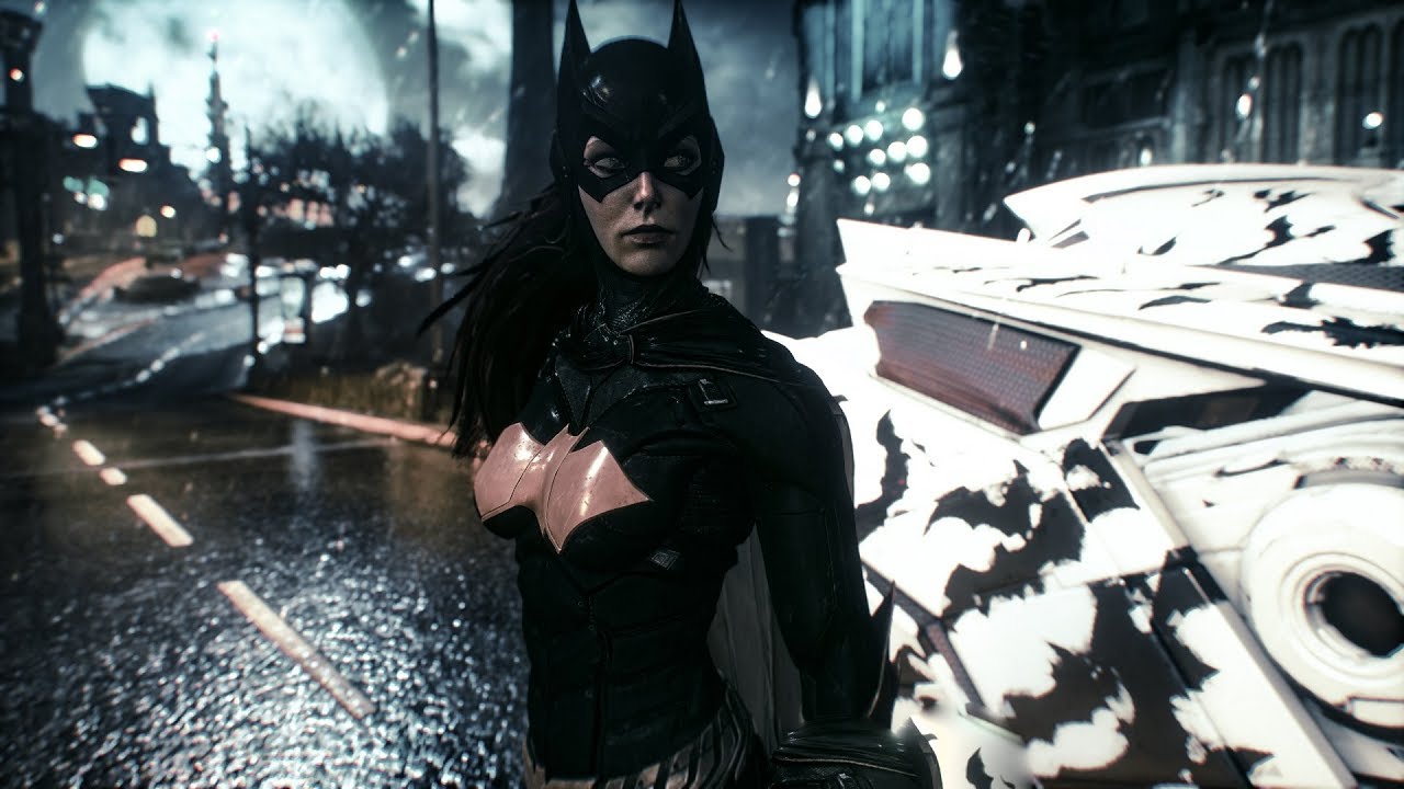Batman  Arkham Knight 2K Batgirl Free Roam Mod.