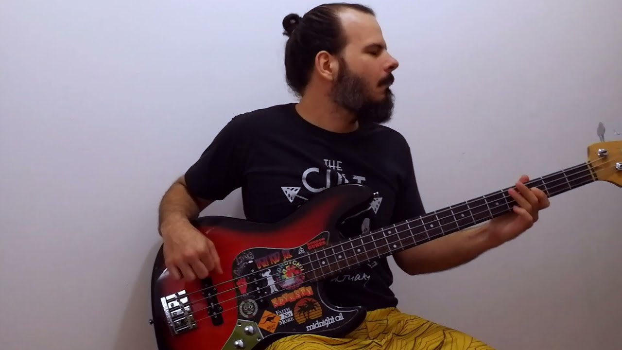 The Cult - Sun King (bass cover)