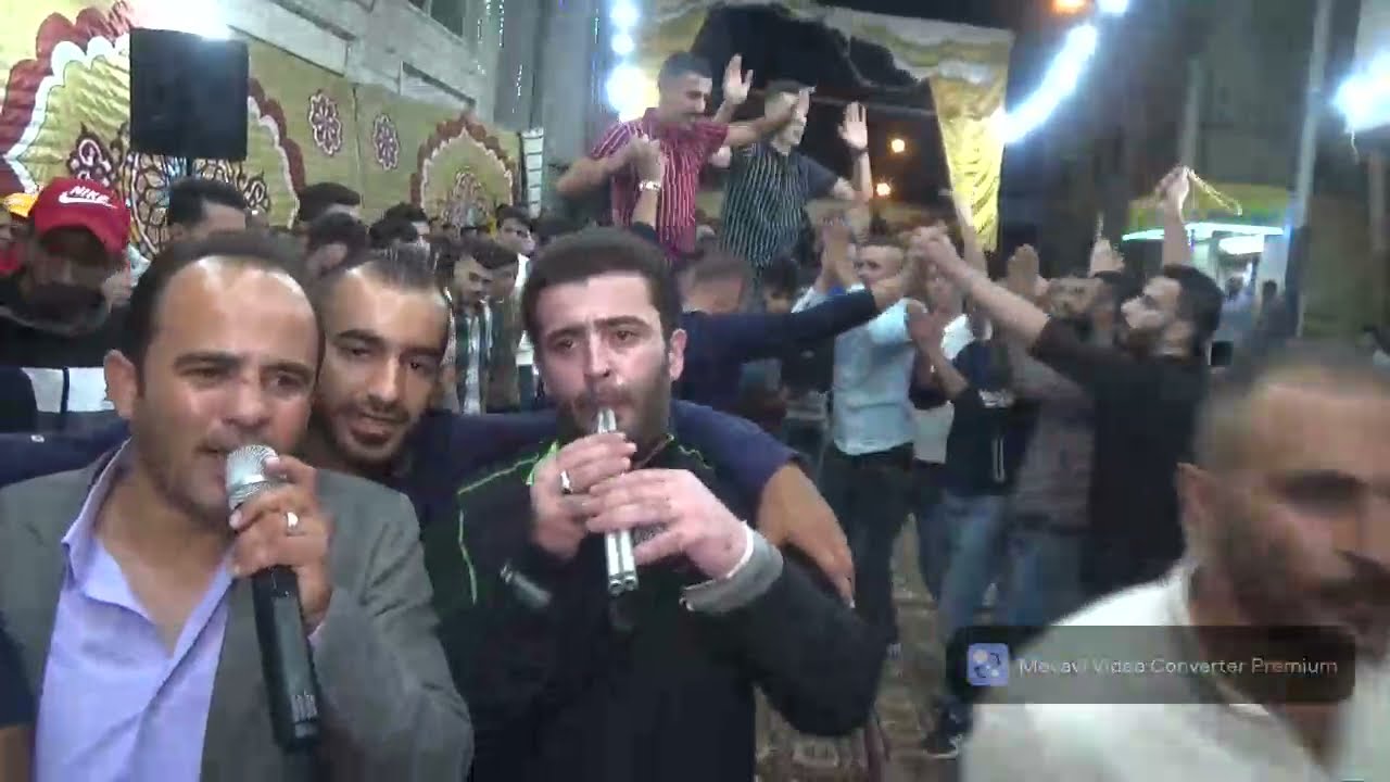 أفراح آل المصري الفنان وجدي الشياب وشاعر المجوز ياسين الزعبي وعازف الاورغ أيمن موصلي ج٣ العريس"بهاء"
