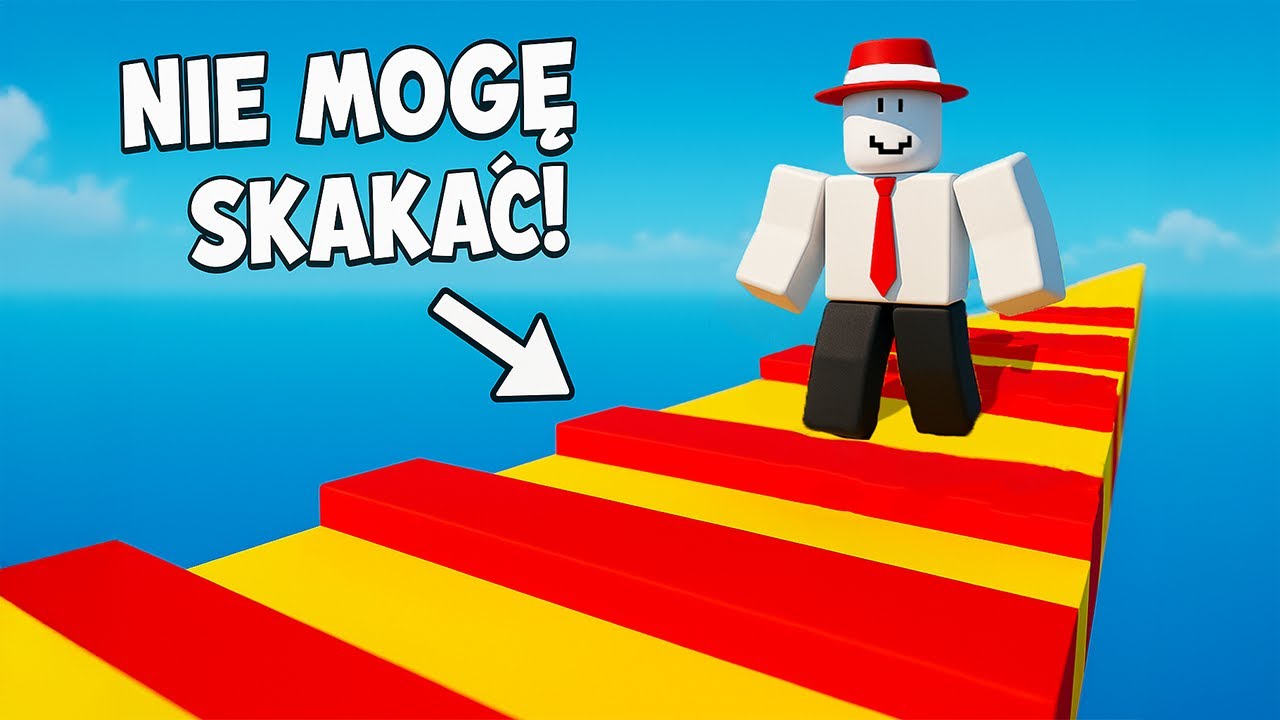 Roblox OBBY, Ale Nie Mogę Skakać!