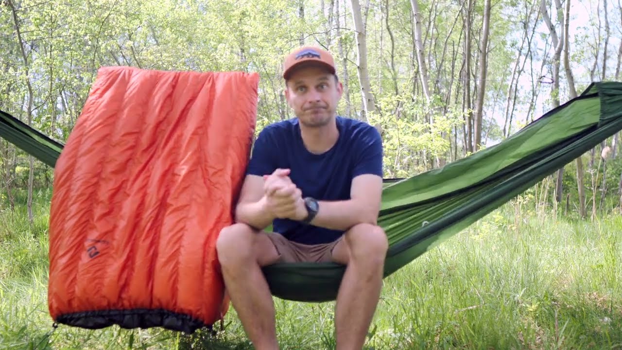 Topquilt do hamaka - Taiga 250 vs Quilt 350 od Cumulus