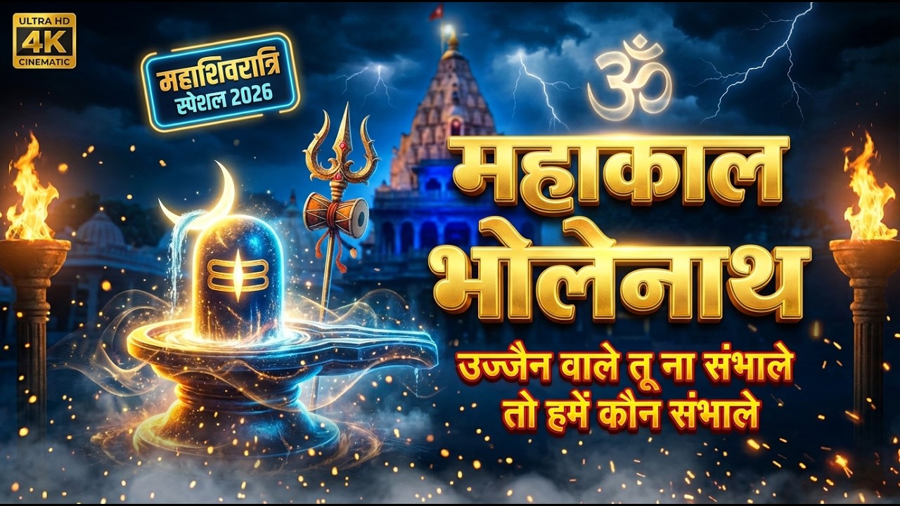 महाकाल का चमत्कारी भजन 2026 ✨ | उज्जैन वाले तू ना संभाले तो कौन संभाले Mahakaleshwar Jyotirlinga 🔱