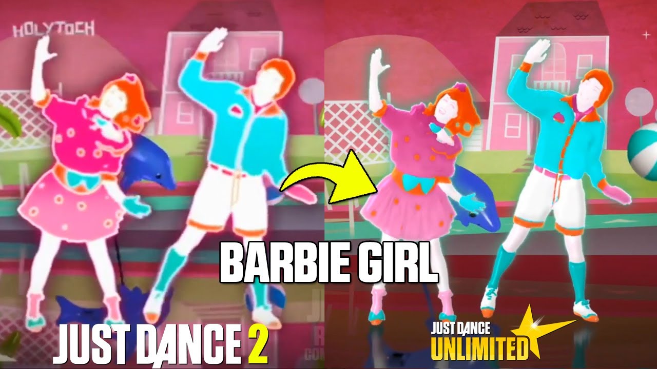 JUST DANCE COMPARISON - BARBIE GIRL | Countdown Dee’s Hit Explosion