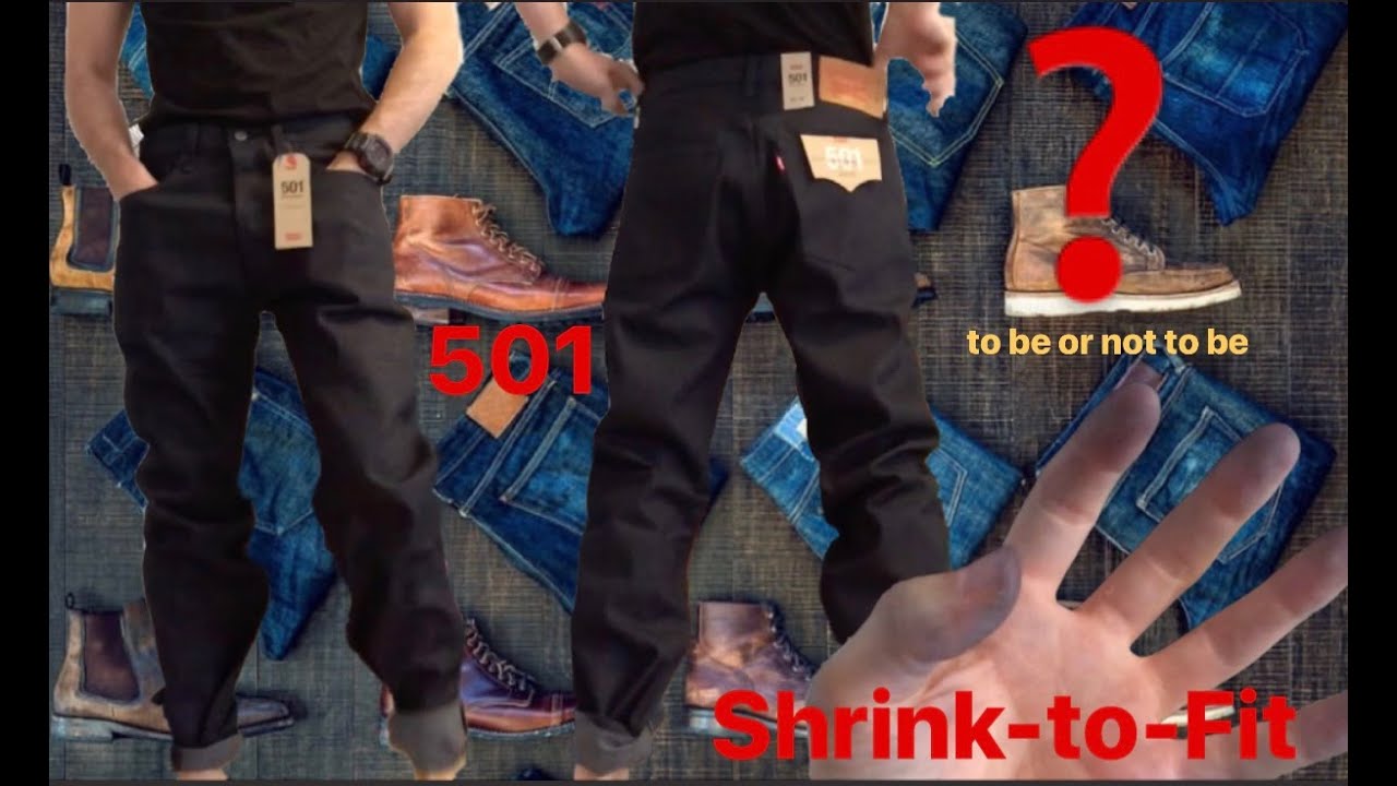 КАК ЭТО ВОЗМОЖНО?Я ПОПАЛ? Сырой Деним. Levis 501 Shrink to Fit.   Ч. 1