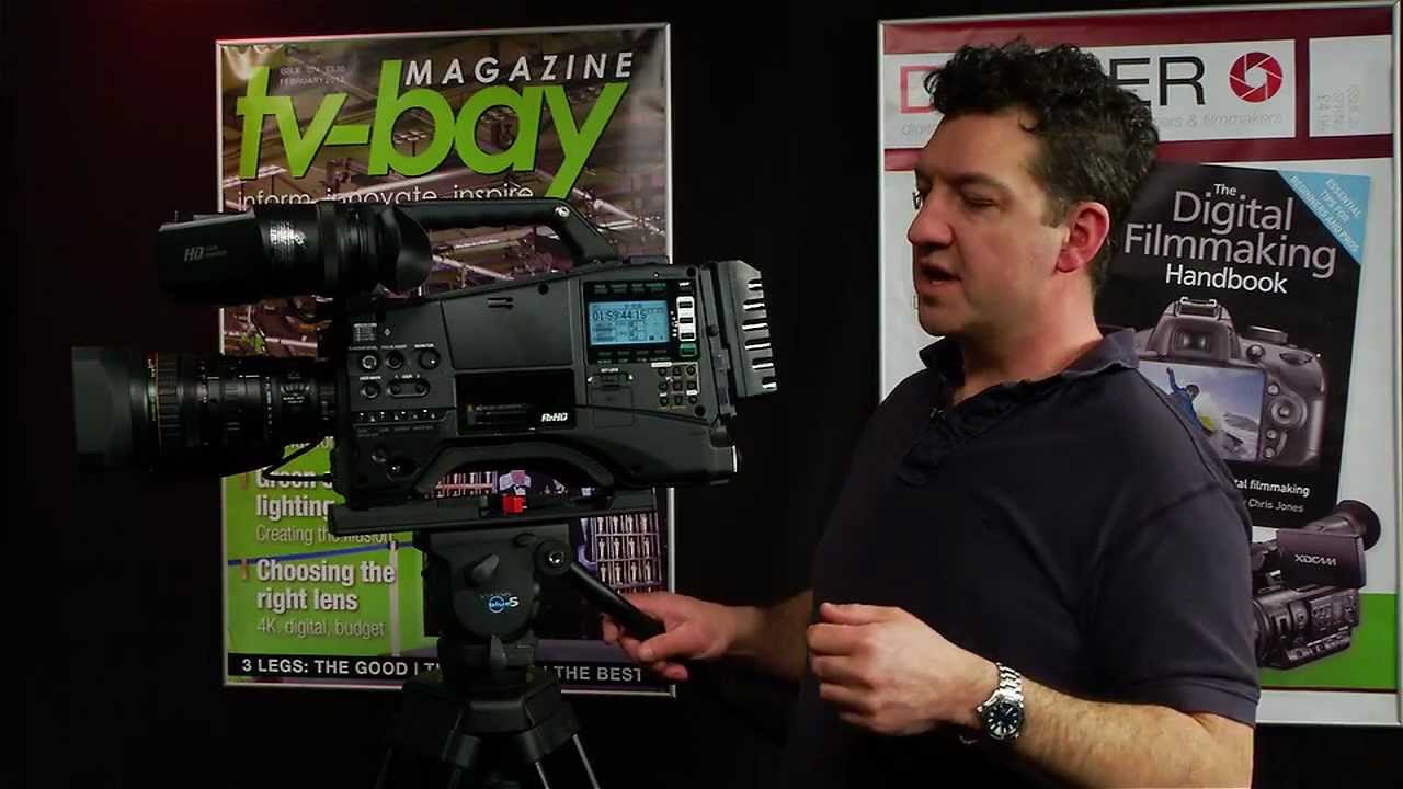 The Panasonic HPX600 with Richard Payne from Holdan