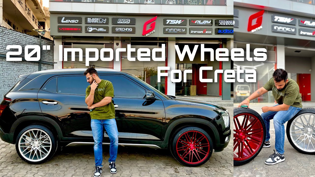20 inch Imported Wheels for Creta 🖤Inforged Autos 🛞