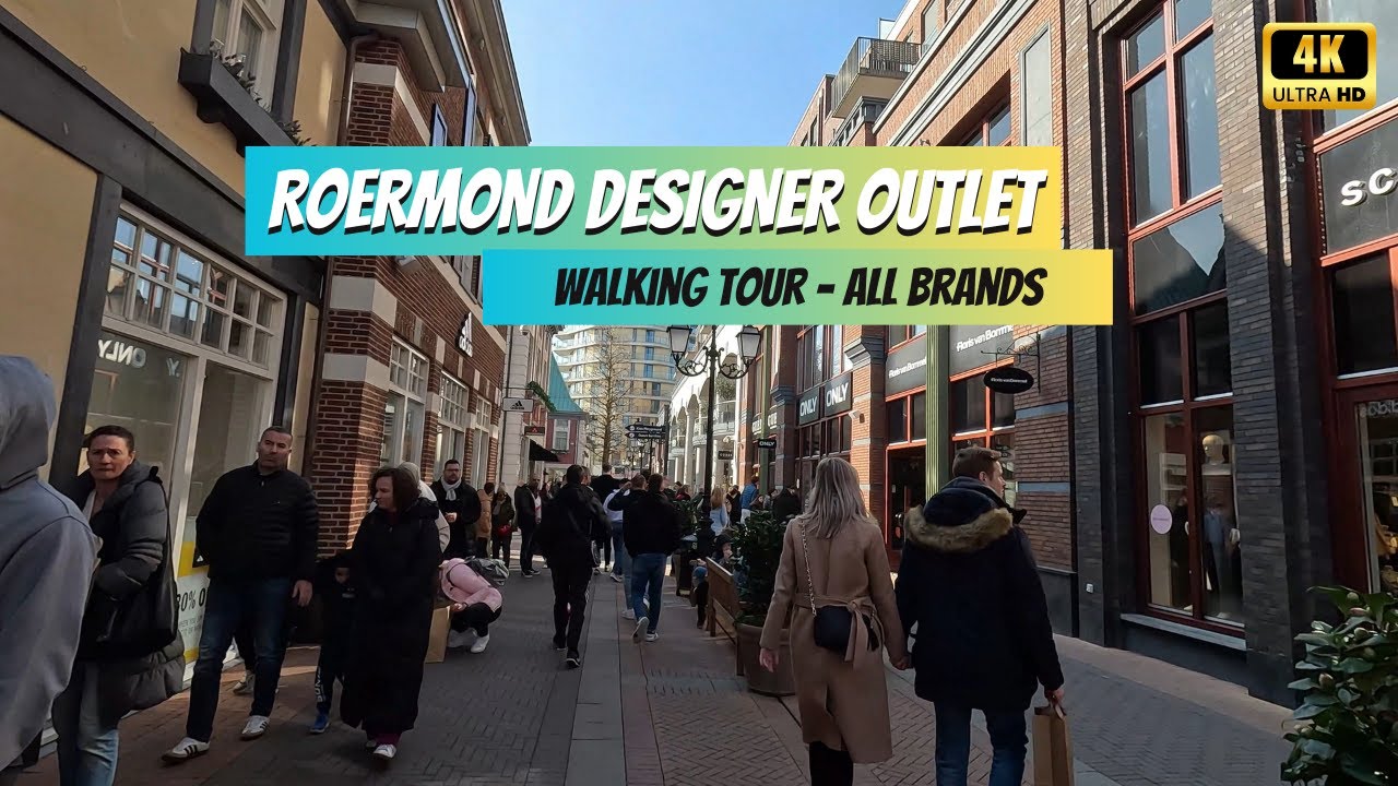 Roermond Designer Outlet All Brands Walking Tour | Netherlands - March 2025