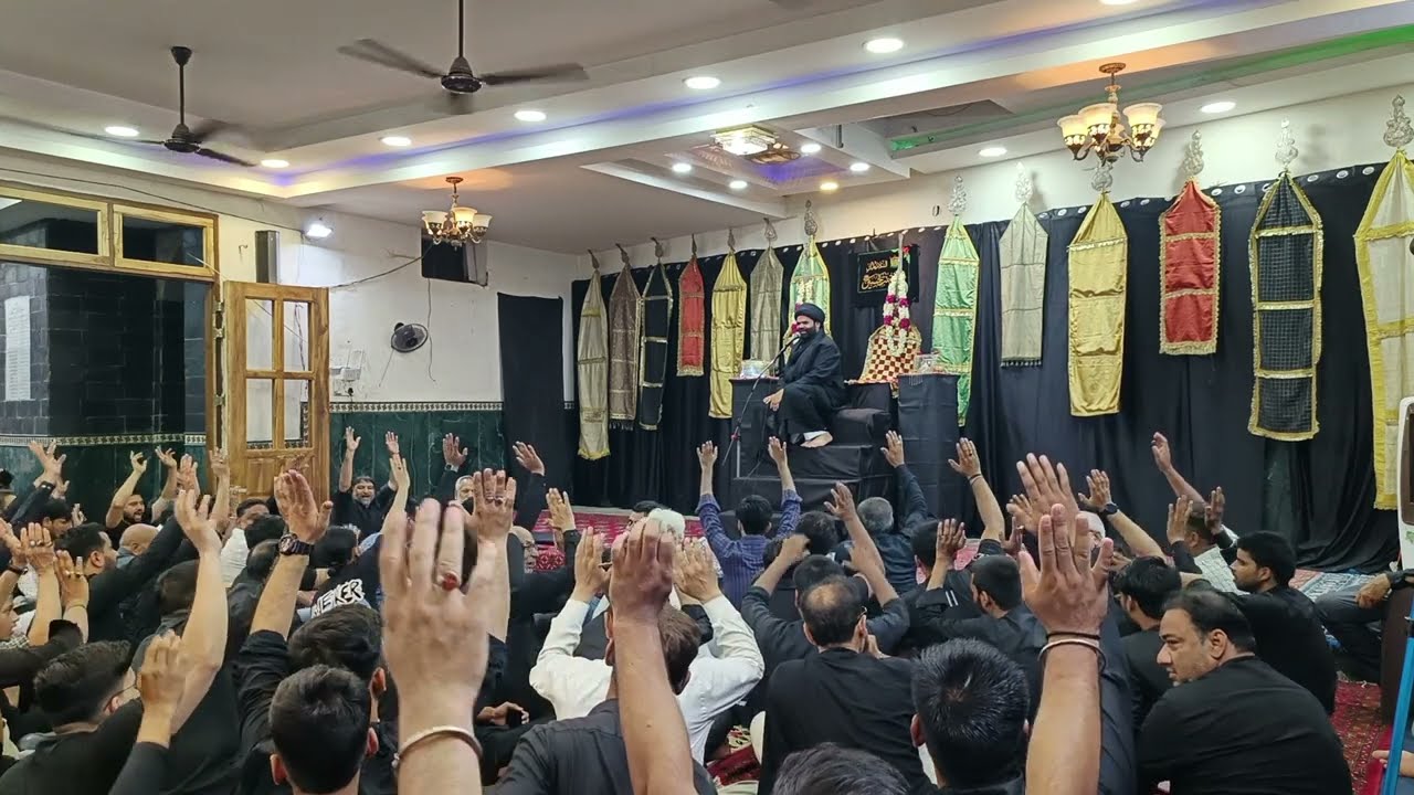 Allama Kalbe Rushaid Rizvi / TOPIC- Fazail Imam Ali۴ & about knowledge 3rd Majlis Moharram 1445/2023