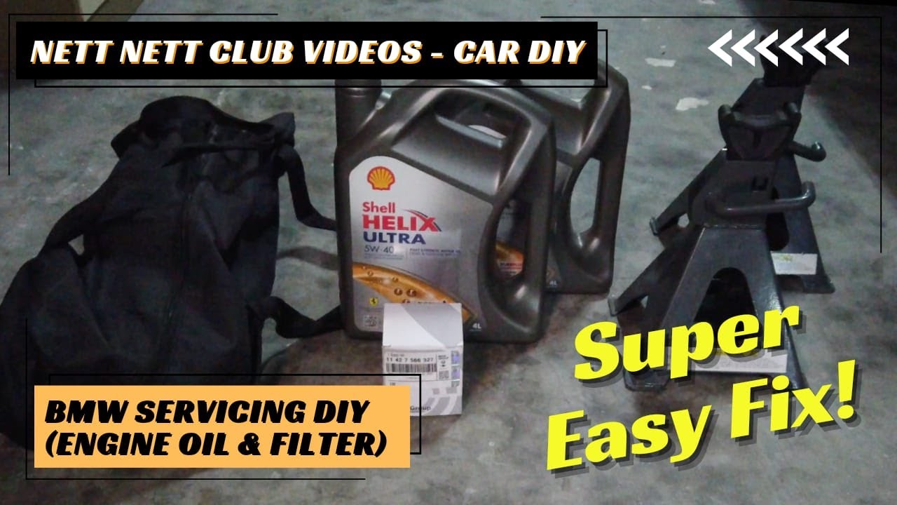 BMW Servicing DIY (Engine Oil and Filter)