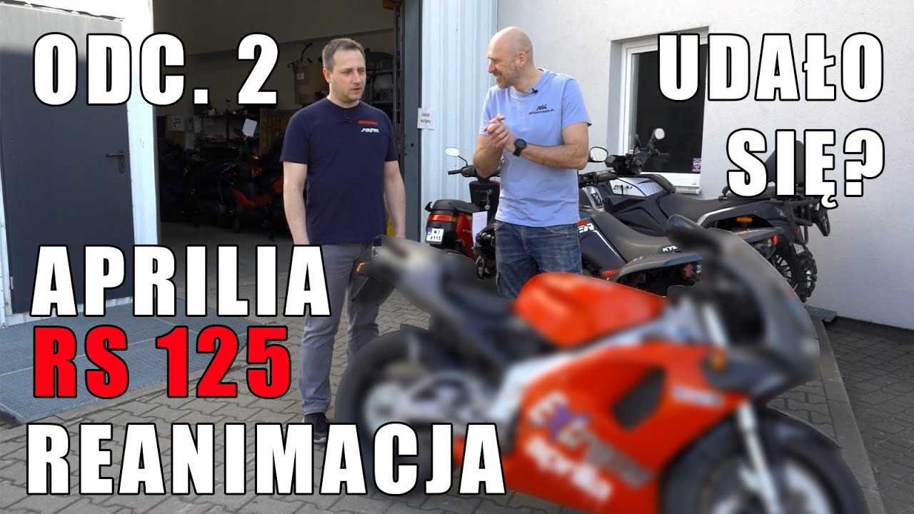 Aprilia RS 125 reanimacja - Czy się udało? Odc. 2.