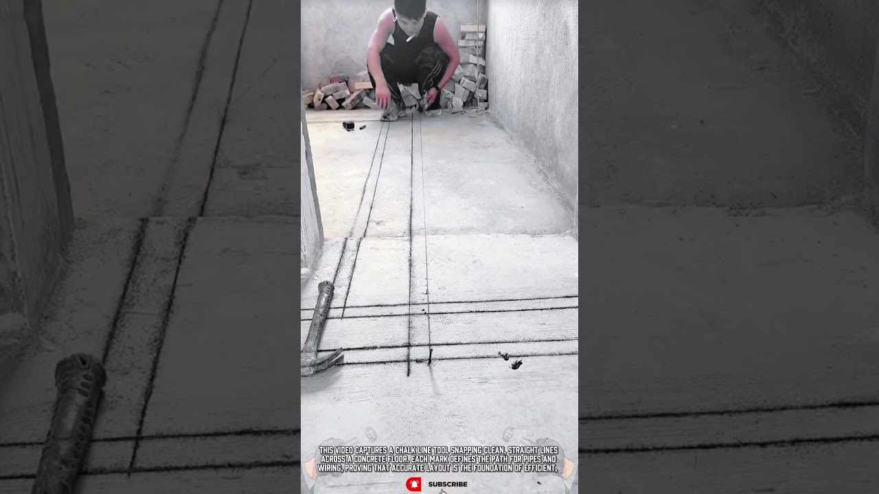 Инструмент для точной разметки мелом: точная разметка пола.