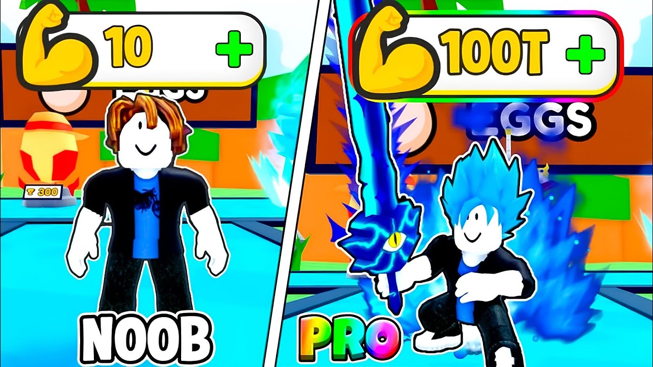 From Noob To Pro - Anime Combats Simulator Roblox!
