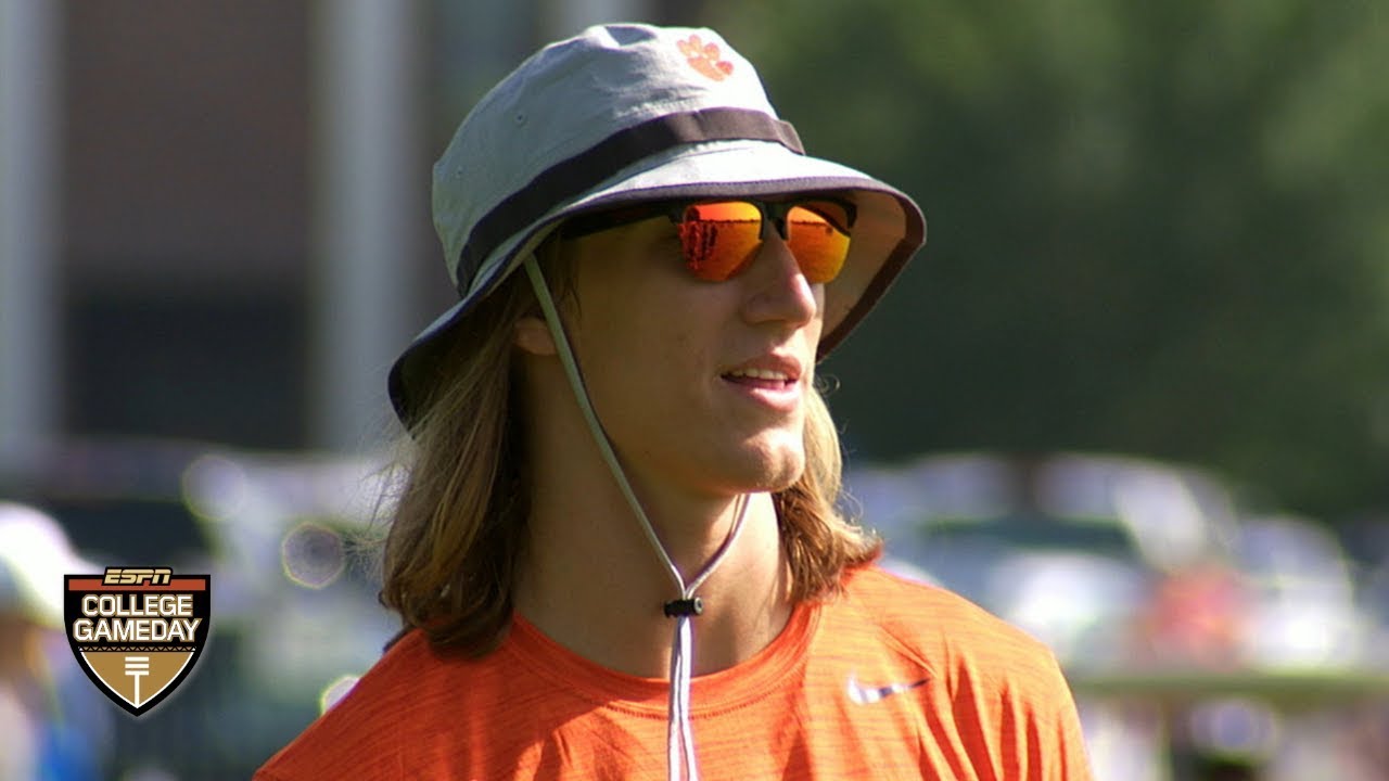 Clemson’s Trevor Lawrence mentors young QBs at the Manning Passing Academy | College GameDay