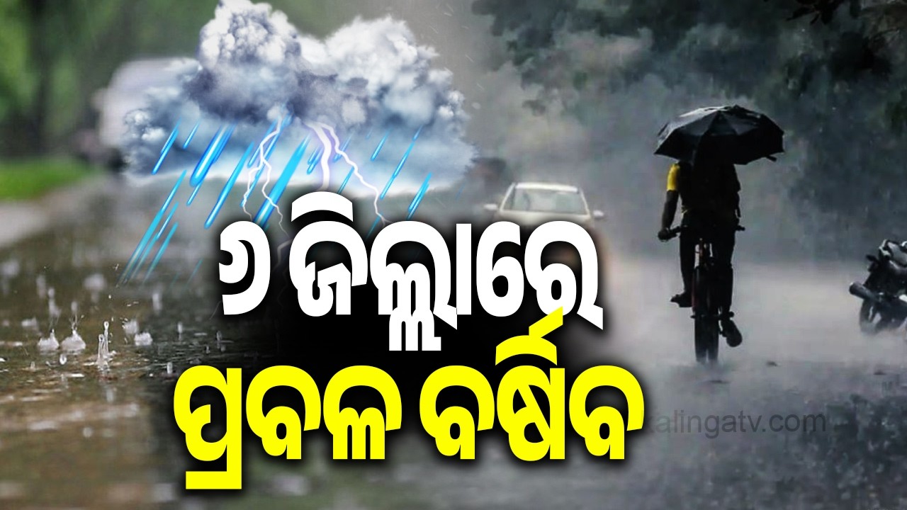 Orange Alert Issued for Six Odisha Districts Amid Heavy Rain Forecast: IMD  || Kalinga TV