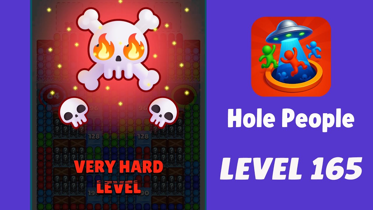 Hole People Level 165 Walkthrough | Gameplay Solution