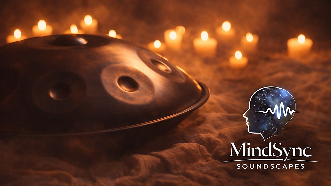 Handpan Sleep Music (4 Hours) – Soft Handpan + Ambient Pads (No Talking)
