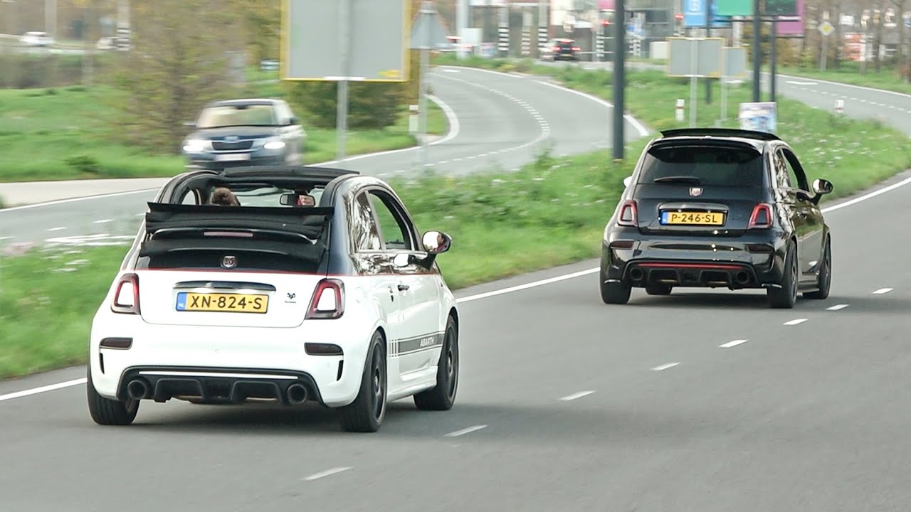 70+ TUNED Abarths Accelerating LOUD! 595 Competizione, Punto EVO, Big Turbo Abarths Etc!