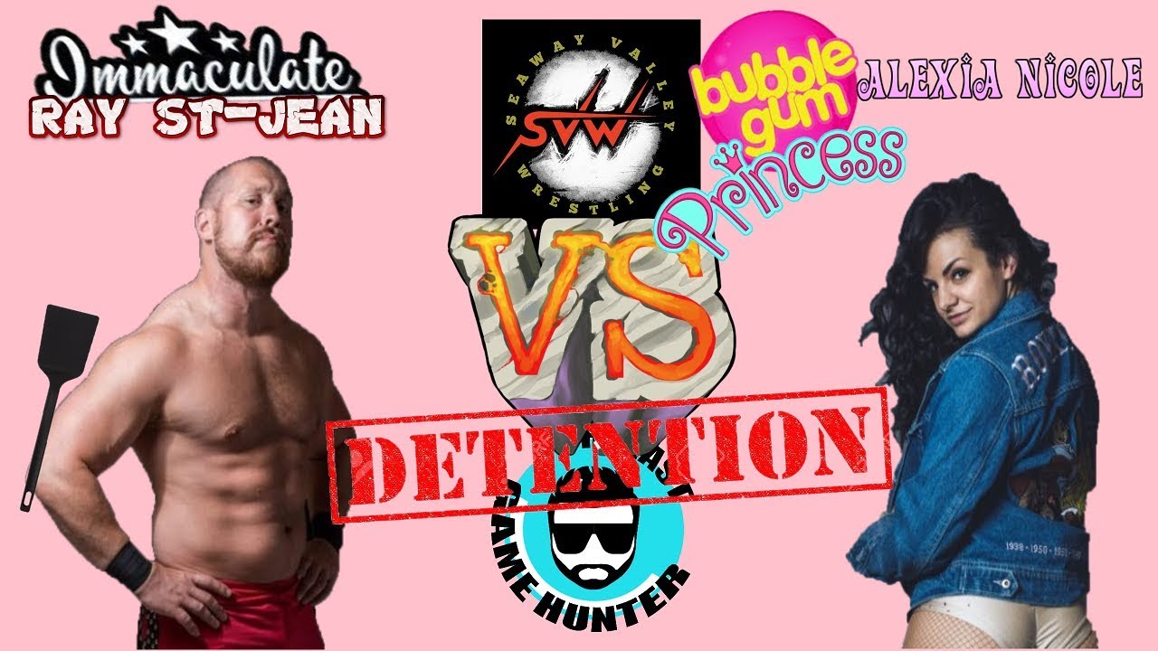 Bubblegum Princess VS Ray St-Jean  Seaway Valley Wrestling