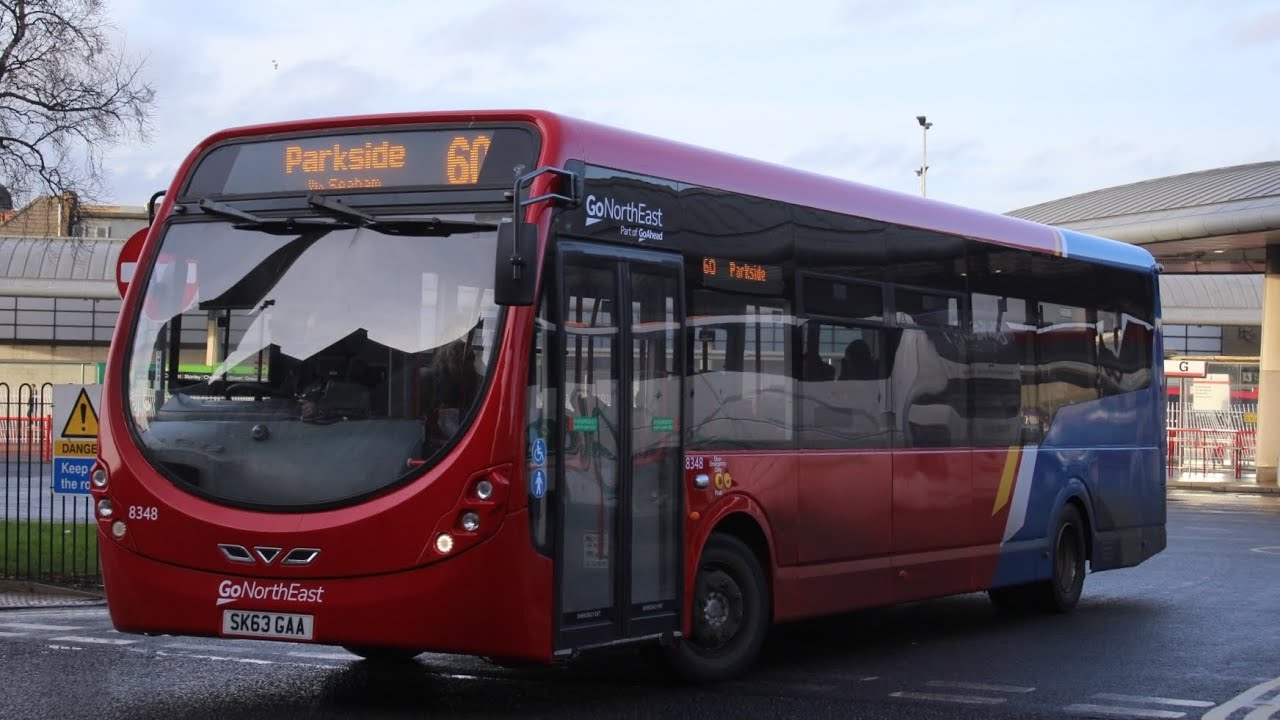 Go North East | SK63 🫨🫨🫨 /8348 | Wright Streetlite DF | The 35 | Hetton - Houghton