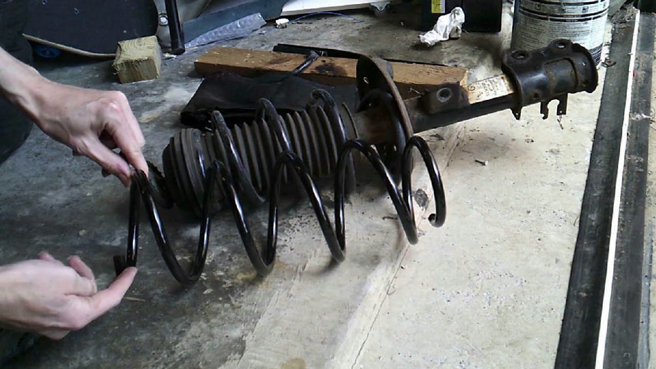 Vauxhall Opel Corsa D coilspring suspension spring replacement