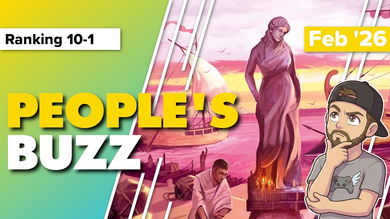 Top 10 Hottest Board Games | Community Buzz According to Pub Meeple | February 2026 | Podcast