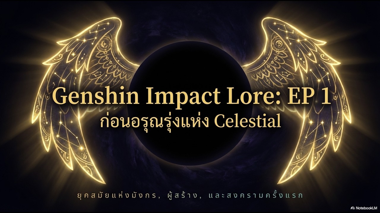 Genshin Impact Lore EP 1 กำเนิด Celestia และความกลัวของ Phanes