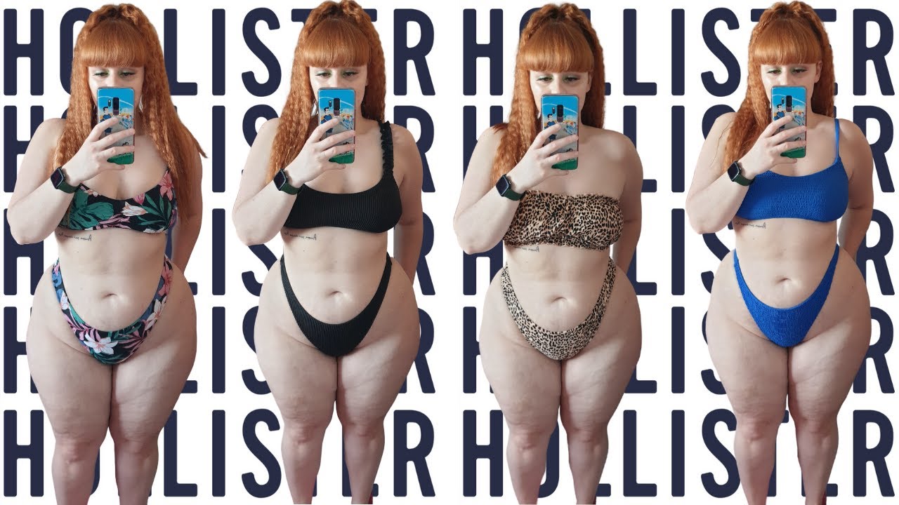 IS HOLLISTER FOR CURVY WOMEN? SWIMWEAR TRY ON HAUL