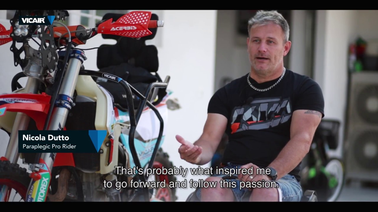 Nicola Dutto's amazing story: Riding the Dakar Rally when you’re paraplegic? Yes, you can!