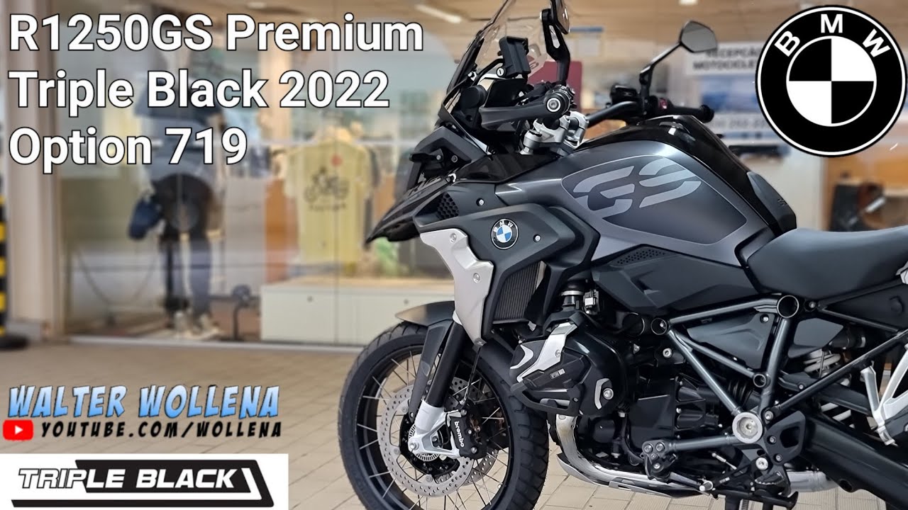 [ANÁLISE] R1250GS Premium Triple Black 2022 ( Option 719 )