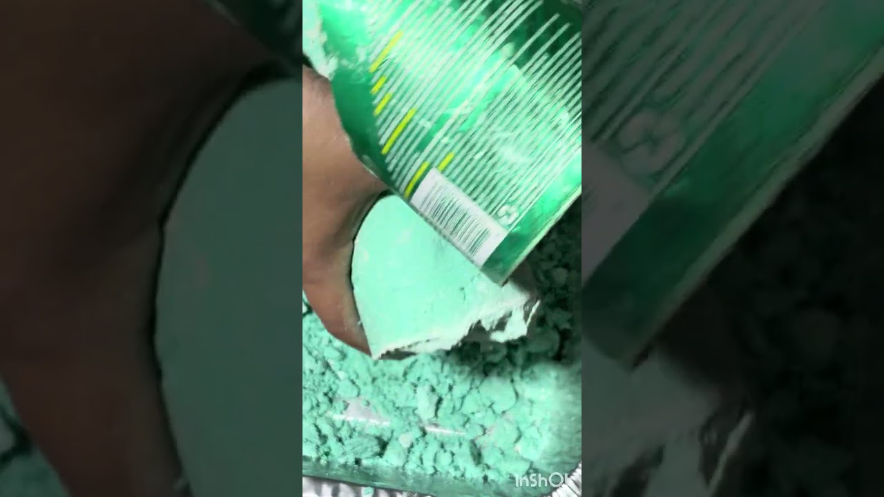 Ajax reciclado , blando #oddlysatisfying #ajax #ajaxpowder #cleantok 