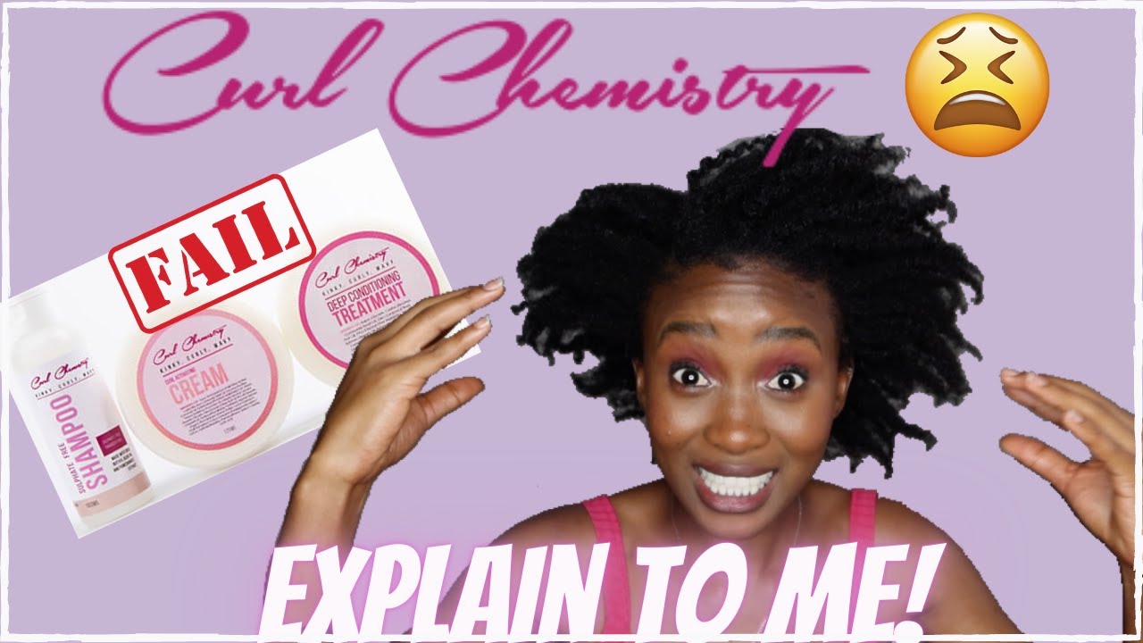 CURL CHEMISTRY REVIEW😩| 4C NATURAL HAIR WASH DAY ROUTINE| Tshidi Radebe