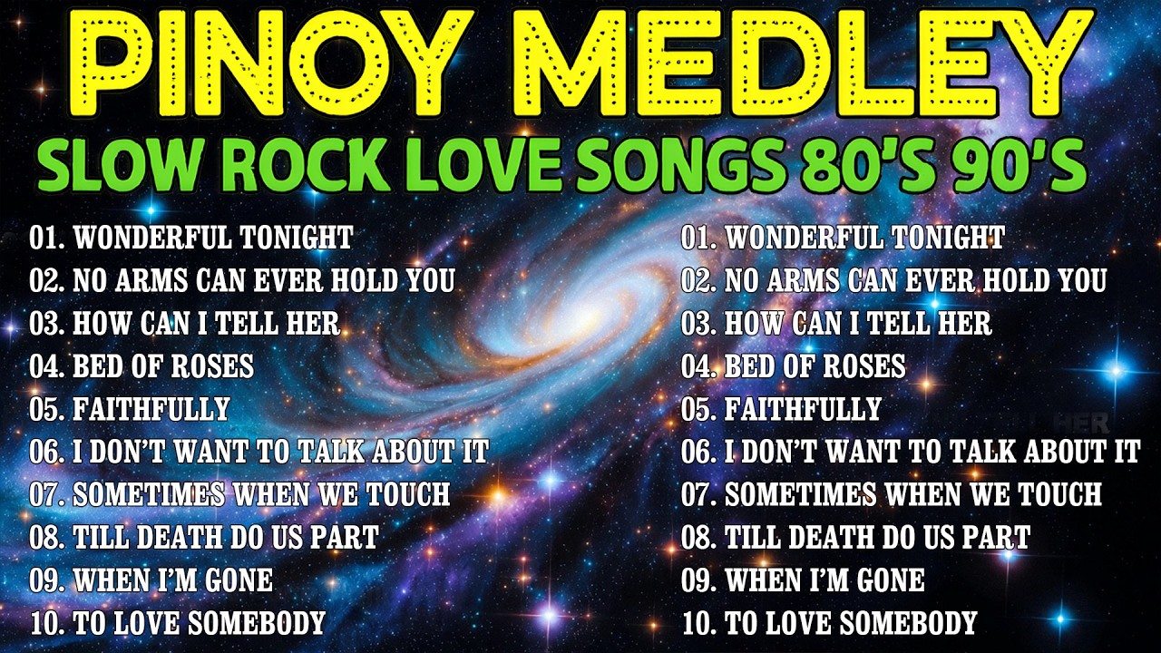 Slow Rock Love Songs Collection 70s 80s 90s | Nonstop Slow Rock Pinoy Medley 🎹 Best Luamang Tugtugin