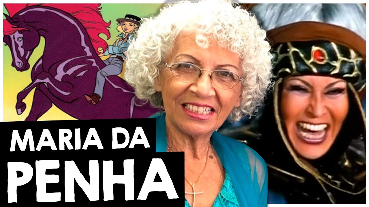 HOMENAGEM para MARIA DA PENHA uma DUBLADORA única!