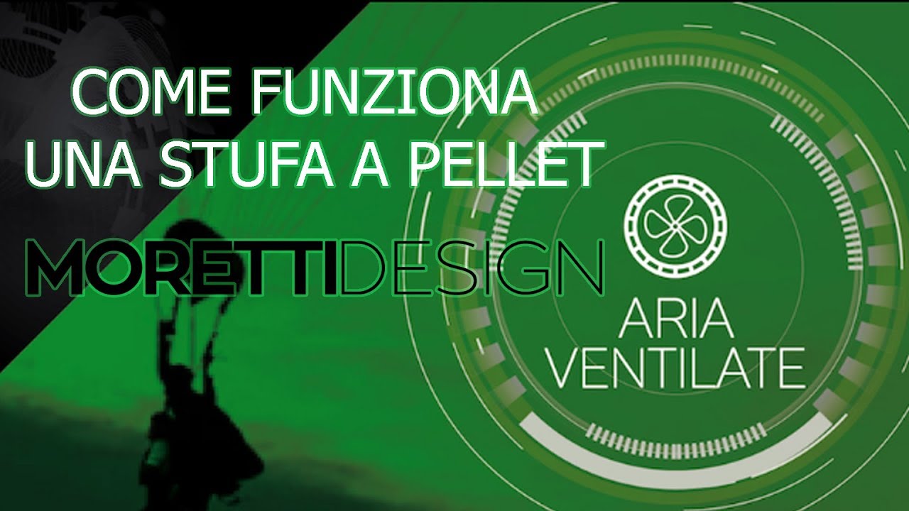 come funziona una stufa a pellet aria ventilata Moretti Design - tecnologia e innovazione