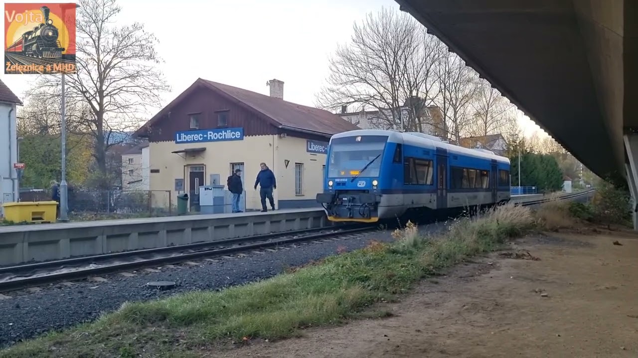 P5499, Železniční přejezd ve stanici Liberec - Rochlice, 7.11.2025