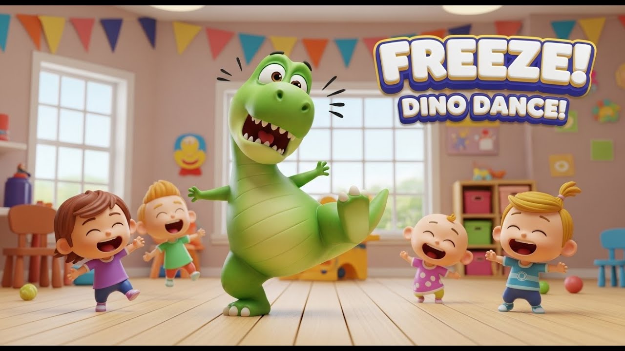 Dino Dance  | Kids Dance Song | Baby Zumba Fun Exercise 