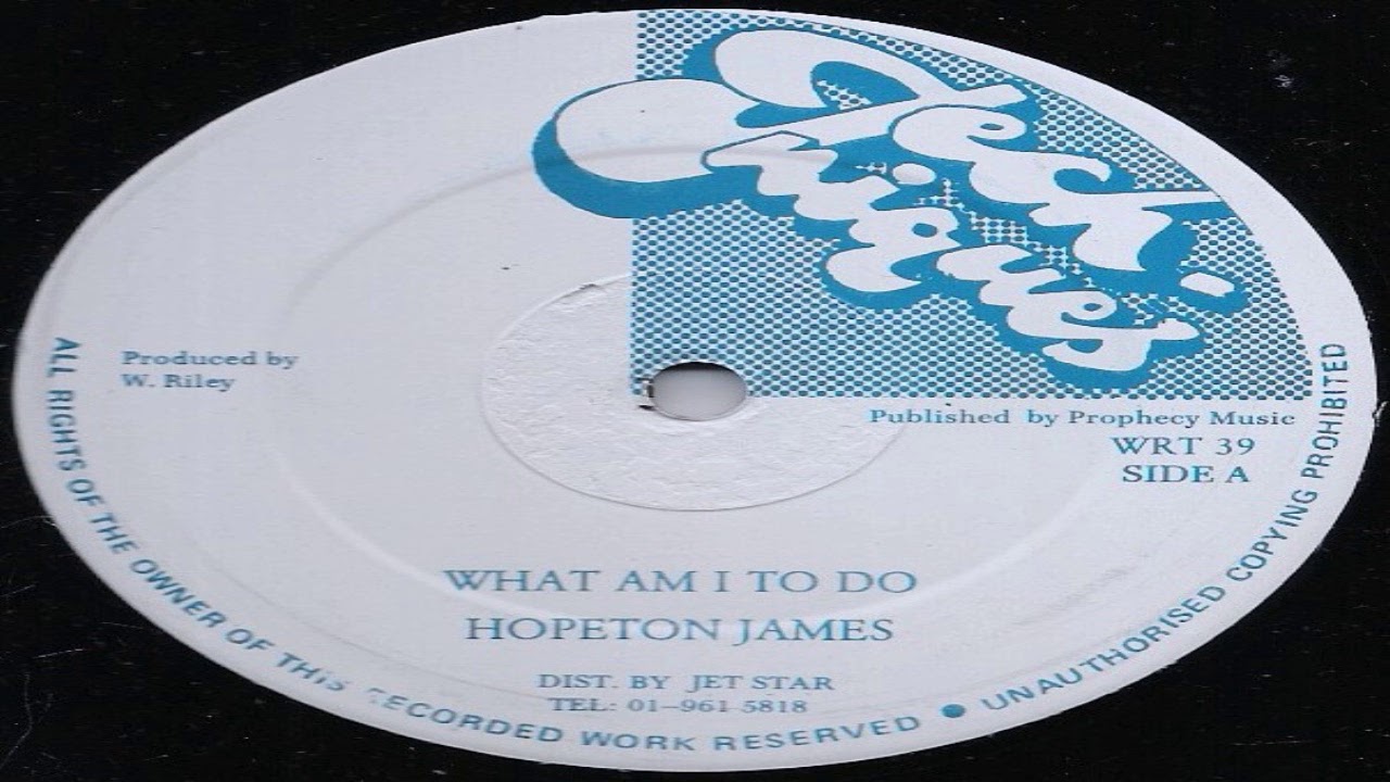Hopeton James - What Am I To Do