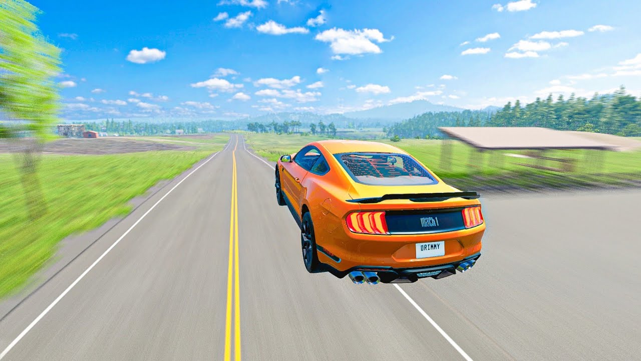 Instant 1000 KMH Acceleration: Which BeamNG Car Survives! 🔥 - BeamNG Drive #97