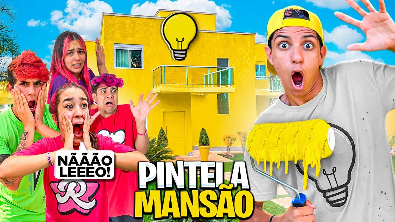 PINTEI A MANS&Atilde;O DOS ROSA DE AMARELO *A mans&atilde;o agora &eacute; minha ?