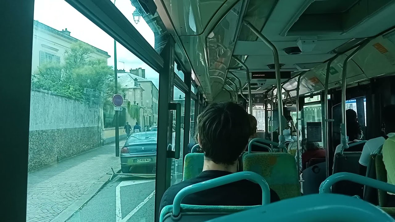 Bus 259 Citelis Line N°3678 Voyage entre Pont de Bougival et Saint-Germain-en-Laye RER [ Part 3 ]