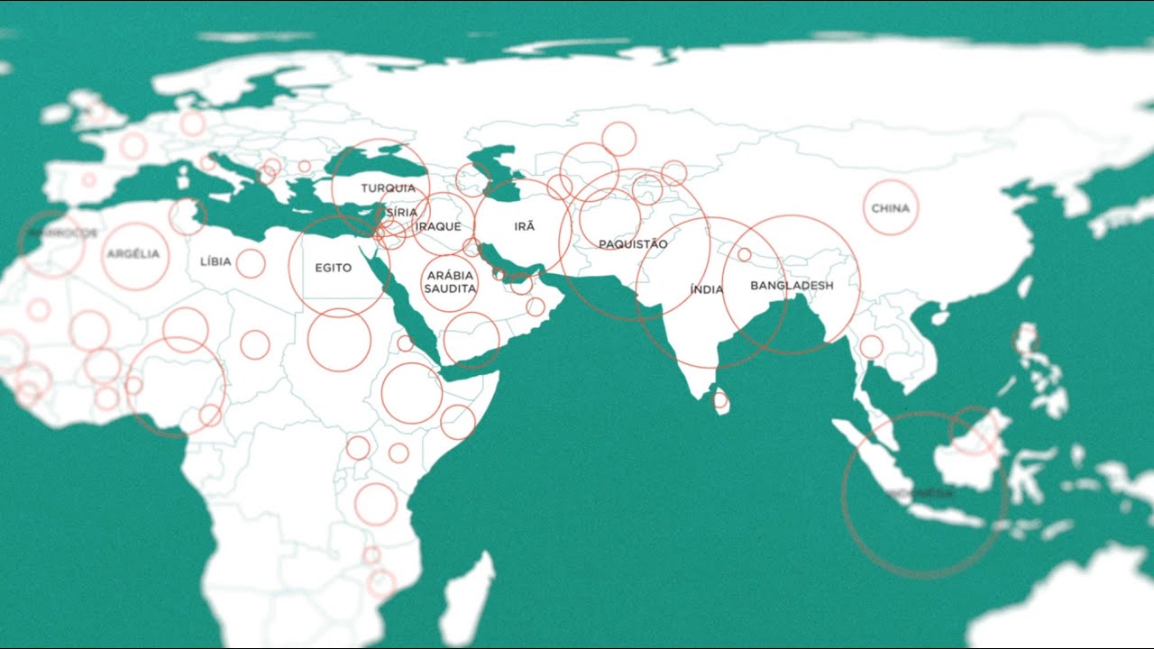 Maioria dos árabes é muçulmana. Mas maioria dos muçulmanos não é árabe