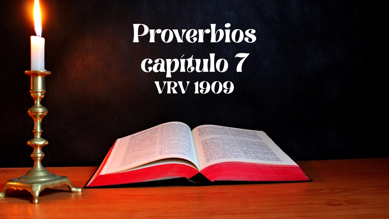 Proverbios capítulo 7 (audio y lectura) VRV 1909 #lecturabiblica #pasajebiblico #biblia