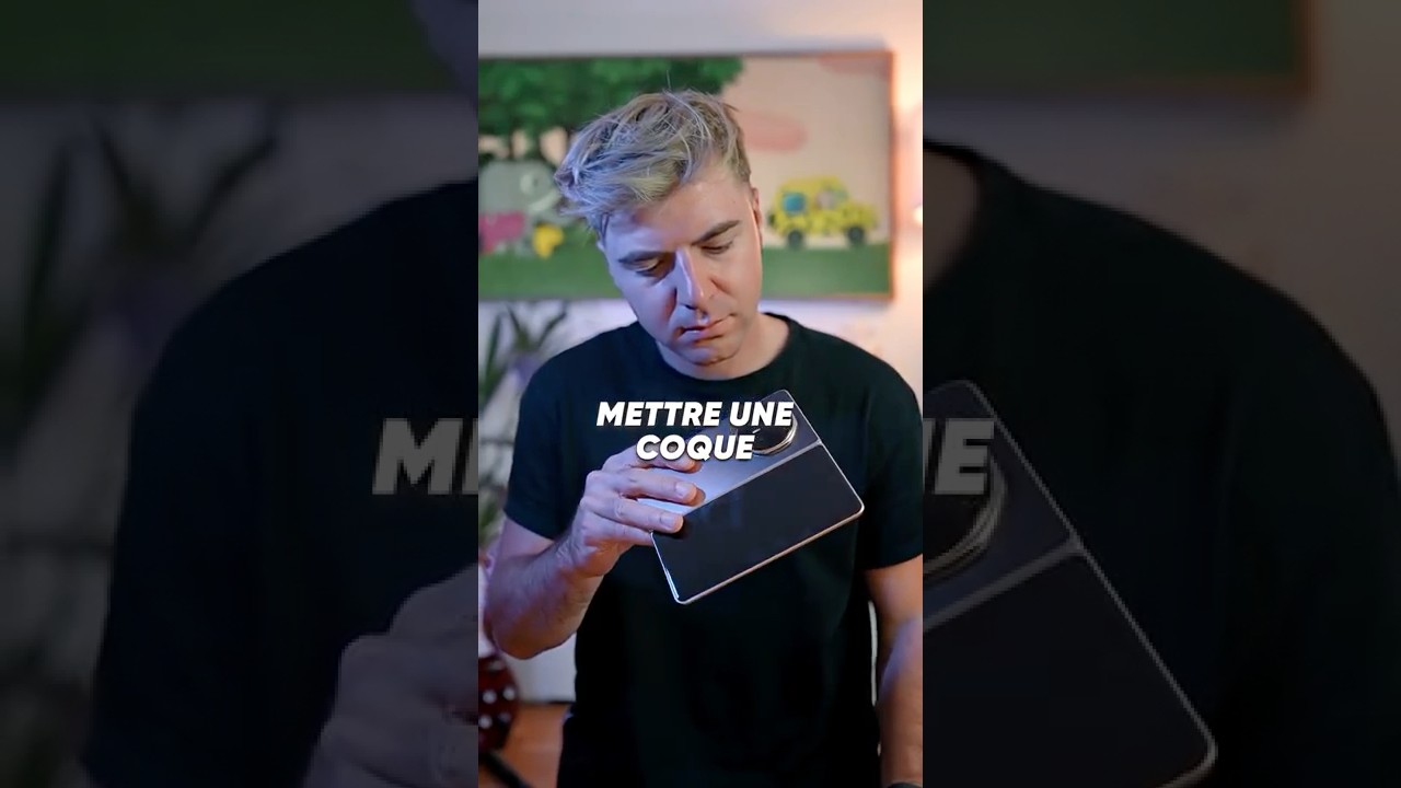 Mettre une COQUE sur un smartphone PLIABLE ? 🤔 